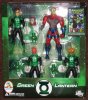 Green Lantern Boxed Set 4 Action Figures 1 Comic Mib